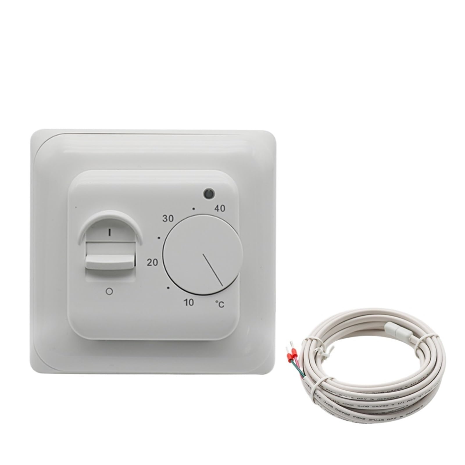 Termostato ambiente for riscaldamento a pavimento elettrico manuale 220V 16A con sensore