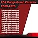 FEXON Front Driver & Passenger Side Windshield Outer B Pillar Trim Molding kit Compatible with Dodge Grand Caravan 2008-2020 Chrysler Town Country 2008-2016 Replaces 926-445 926-446 (Left & Right 2ps)