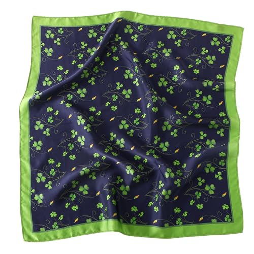 100% Mulberry Silk Square Light weight Hair Scarf Satin 21" Women's Fashion Head Scarf Wraps With Gift Packed2