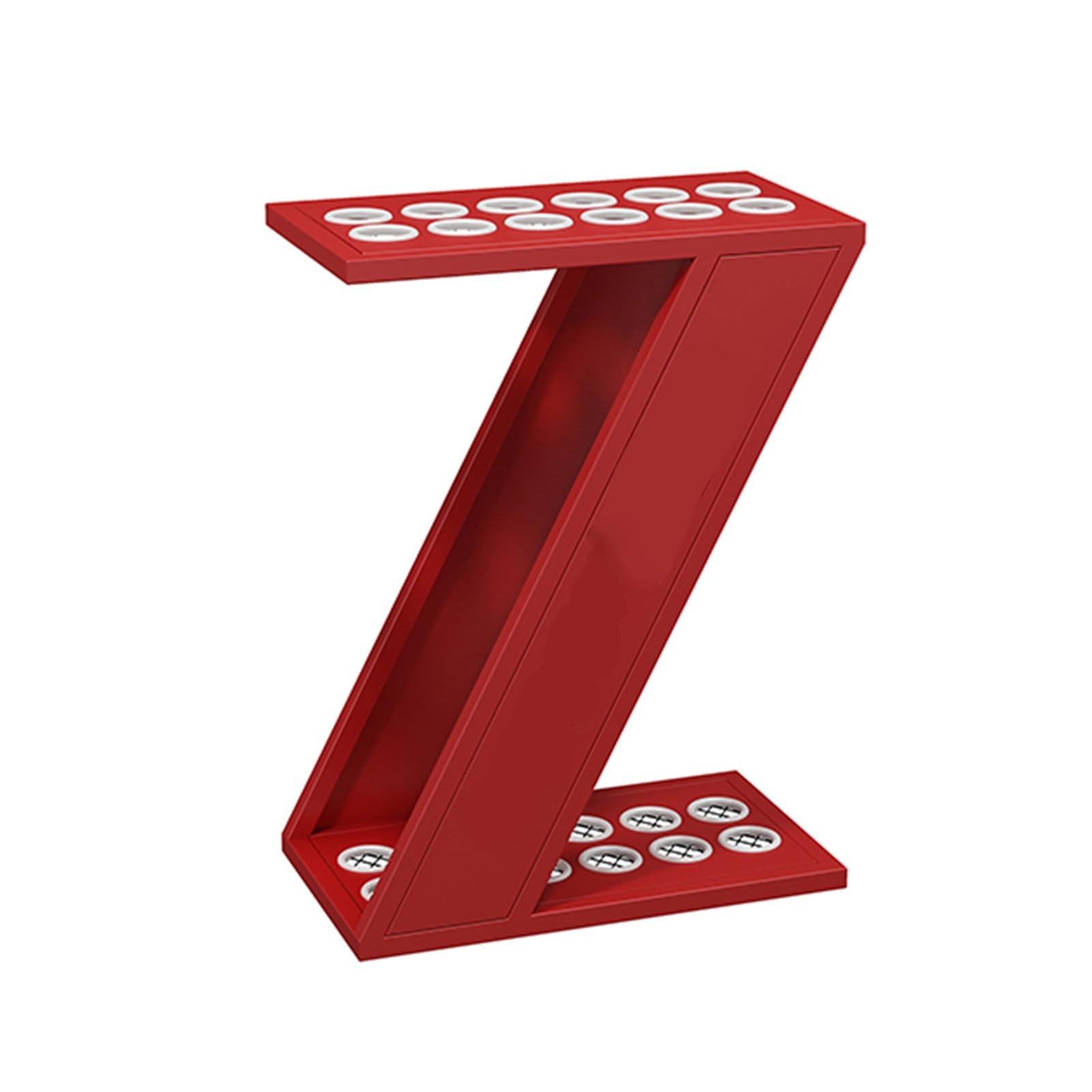 Support de rangement pour bâtons de billard horizontal compact et stable en Z