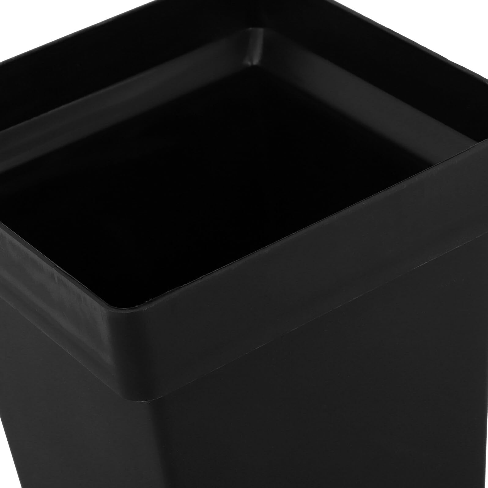 UPKOCH 2 Stück Blumeneimer für Floristik und Haushalt Mittelgroße Platzsparende Pflanzkübel aus Robustem Kunststoff Wiederverwendbare Blumenhalter in Schwarz und Weiß für Laden