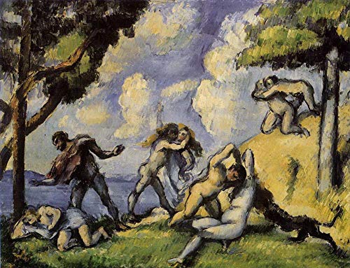 La bataille de l'amour Paul nu tableau huile sur toile art célèbre