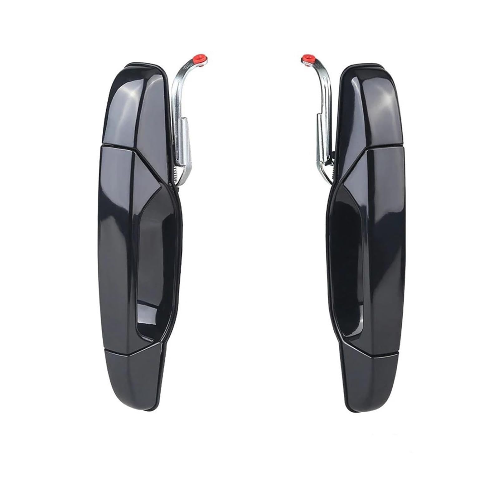 EVEKHAHHRB Exterior Door Handle 1PCS for Escalade for Pickup Outside Exterior Chrome Door Handle Outer Door Handle(Black Rear Side)