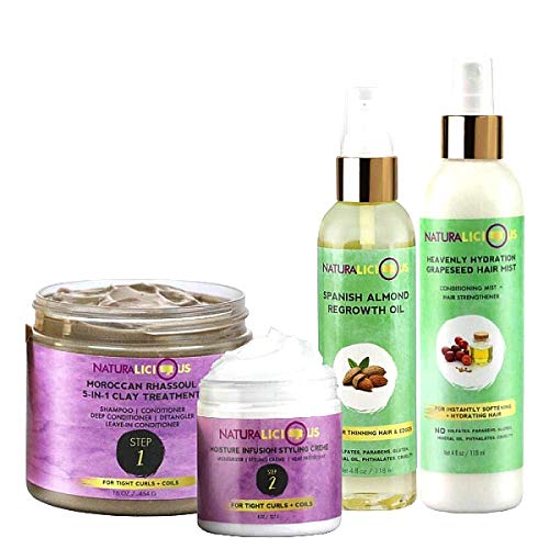 Naturalicious You Grow Girl! Bundle (TIGHT CURLS & COILS)