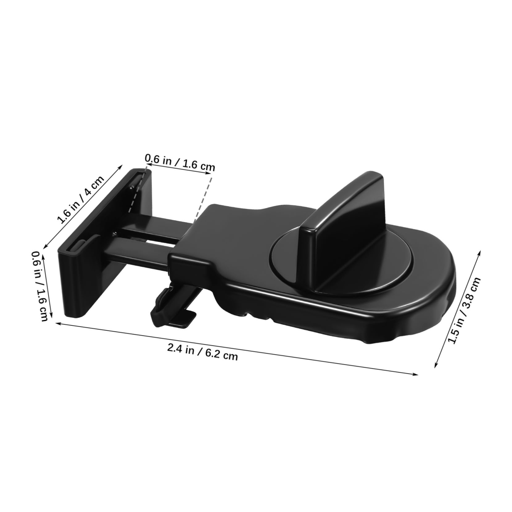 Gadpiparty 10pièces Verrous De Fenêtre Coulissants Réglables Lot De Sécurité Renforcée Pour Fenêtres Installation Facile Accessoires De Quincaillerie