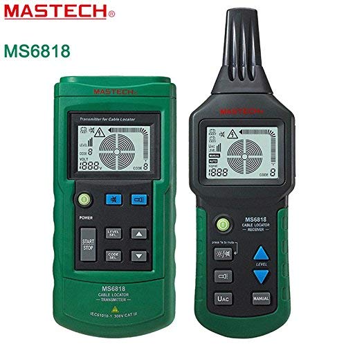 MASTECH MS6818 - Detector de cables multifunción (12 ~ 400 V)