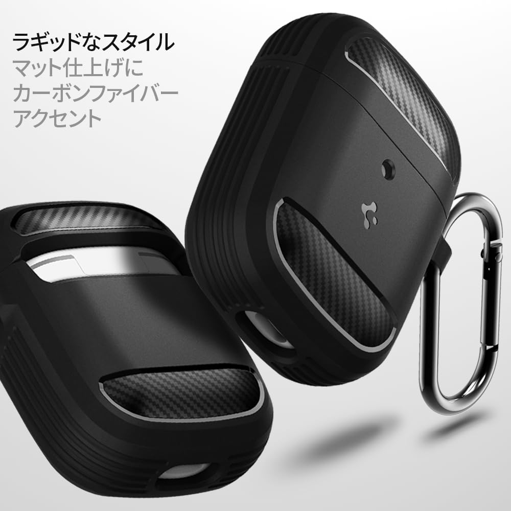 Pixel Buds 2a　シュピゲンのケース付き Amazon.co.jp: Spigen Pixel Buds A-Series ケース 耐衝撃 PC TPU 二重