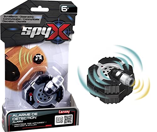 Lansay Spy X - Alarma de detección - Juguete y Accesorios de espía - Panoplie de Espionaje Infantil - A Partir de 6 años