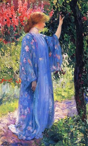 Tableau sur toile Le kimono de Guy Rose pour apaiser l'ambiance de la chambre