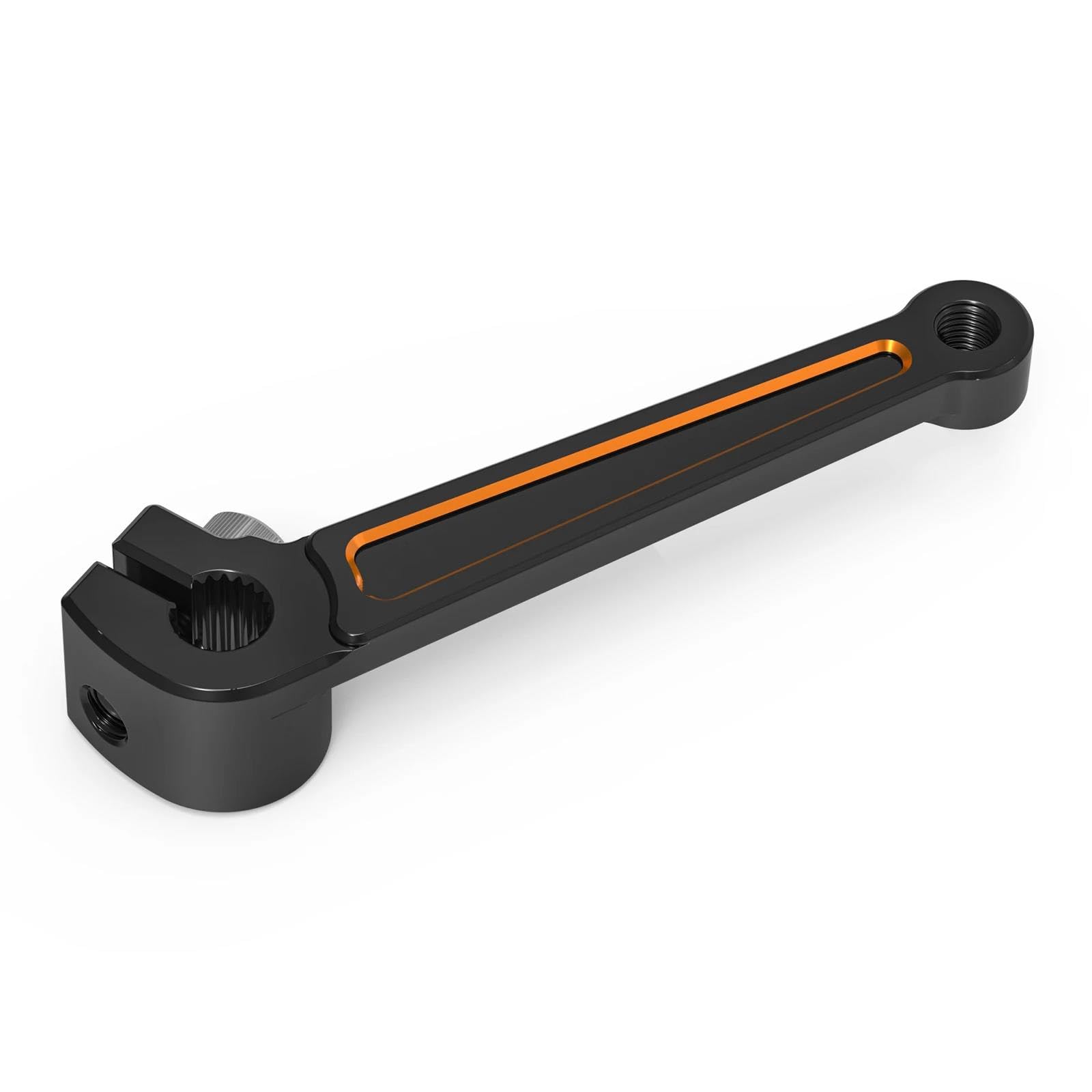 GVGFKPKZAY for Harley-Davidson Fat Boy FLFB 107 FLFBS 114 Motorcycle Gear Shifter Motorcycle Gear Shift Lever(Orange)