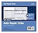 Adams Auto Repair Order Forms, 8.5 x 7.44 Inch, 3-Part, Carbonless, 50-Pack, White and Canary (GT3870)