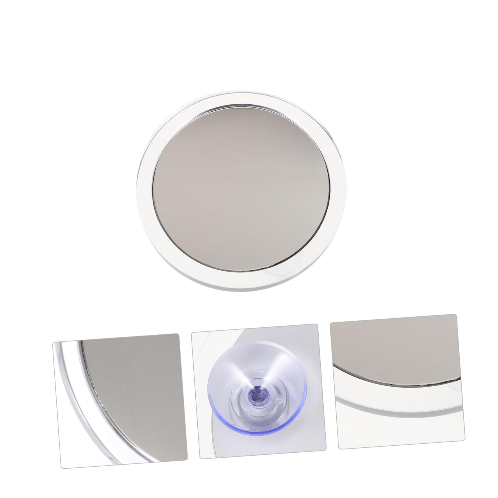 MAGICLULU 4 Pezzi Specchio Ingranditore Portatile Con Tazza Ingrandimento 20x Per Il Trucco Da Donna Specchio Compatto Per Il Trucco Per Uso Quotidiano
