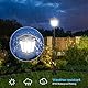 Artrastar LED Solar Laternen Für Draußen Gartenlaterne Außen Stehend Mit Erdspieß Solarlampen Outdoor Wetterfest Wegeleuchten Gartenleuchte 180 cm Weißen（1 Stücke）