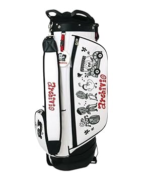 archivio アルチビオ　ゴルフバッグ　キャディバック　軽量 スタンドキャディバッグ レディス(【女性】キャディバッグ