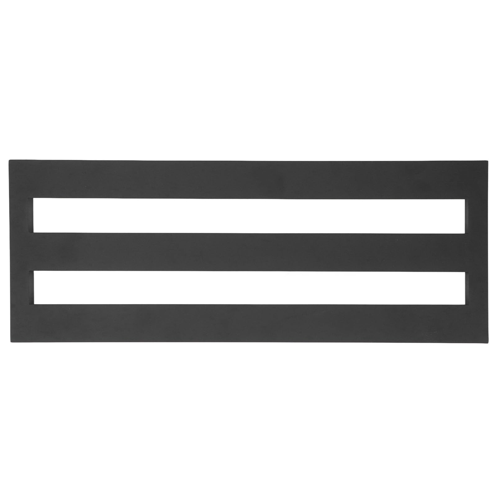 gernie Aluminum Alloy Guitar Pedal Board with Large Capacity for Effects Pedal Organization, Hollow Design, Spacious Bottom Area, with Carry Case