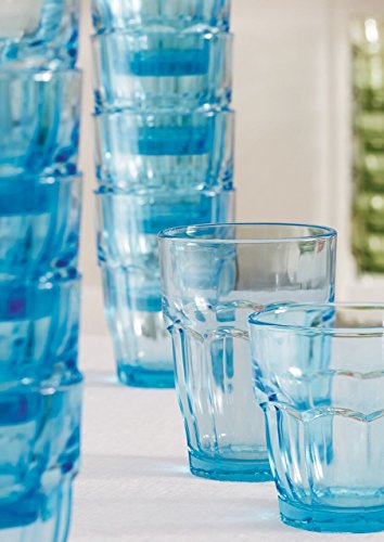 Bormioli Rocco Rock Bar Lounge Rocks Glasses, Blue, Set Of 6, 27 Cl 9 1/4 Oz. #TOP2