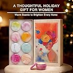 Scented Candles Gifts for Women, 8 Pack Candles for Home Scented, 8% Essential Oil Soy Candle, Stress Relief Gifts for Women, Aromatherapy Candle Set for Birthday, Thanksgiving - Image 5