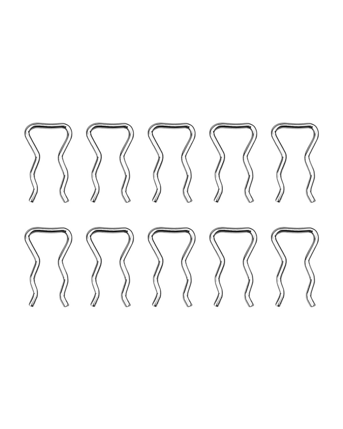 Qnbes 10 Pcs Diesel Fuel Return Line Injector Clips Fit for Chevrolet Chevy Express Silverado Suburban GMC Savana Sierra Yukon Cadillac Escalade 2004-2010 Replace 97359750 J00322