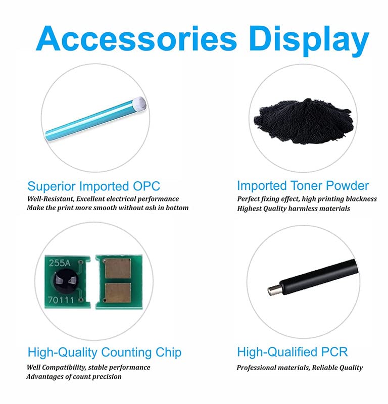 Image of 110A Toner Cartridge for110A (W1112A) forLaserjet 108 /108a /108w /136 /136a /136w /136nw /138 /138pnw /138fnw (1 pcs)