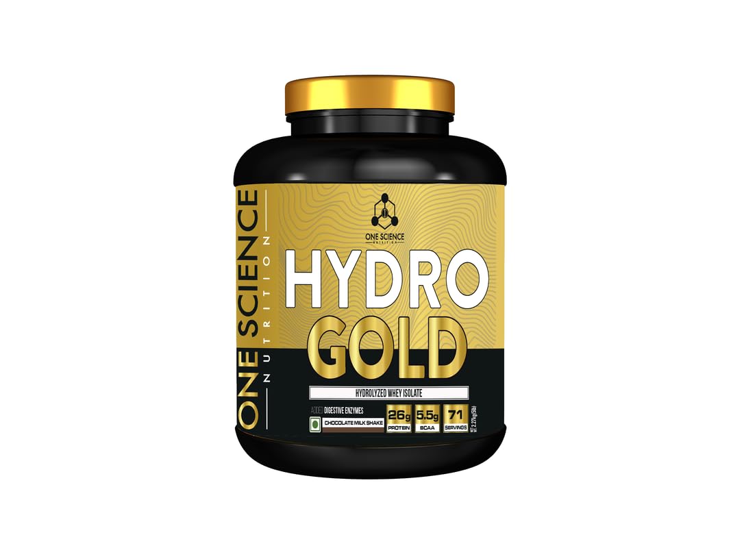 One Science Nutrition (OSN) HYDRO GOLD Protein Powder- 5lbs | Hydrolyzed Whey for easy digestion | highly-refined and low-calorie protein | 26g Isolate Protein 5.5g BCAA - Chocolate Milk Shake (B0D95THCS1) Amazon Price History, Amazon Price Tracker