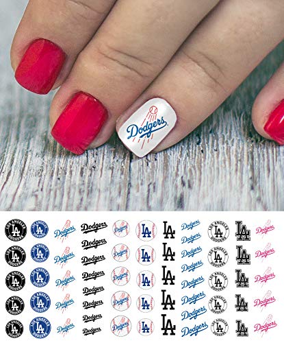 La Waterslide California Baseball Nail Art Decals Set #3 - Salon Quality #TOP5