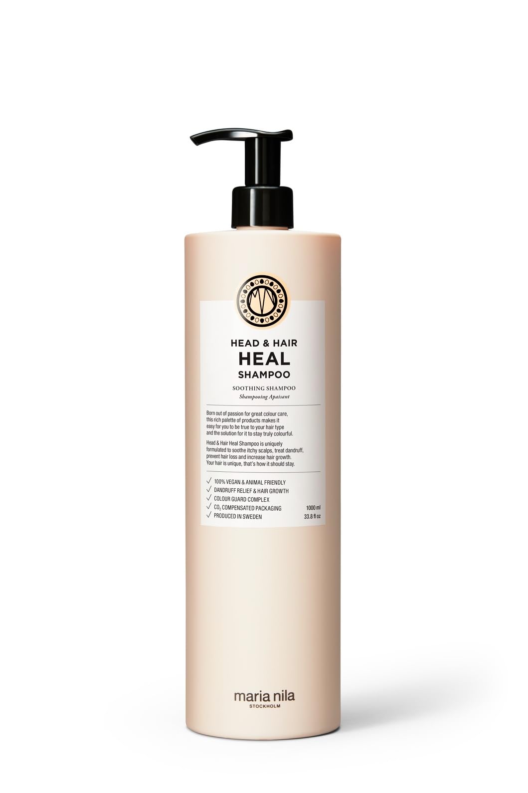 Maria Nila Head & Hair Heal, Prevents Dandruff/Scalp Problems & Stimulates Hair Growth, 100% Vegan & Sulfate/Paraben free