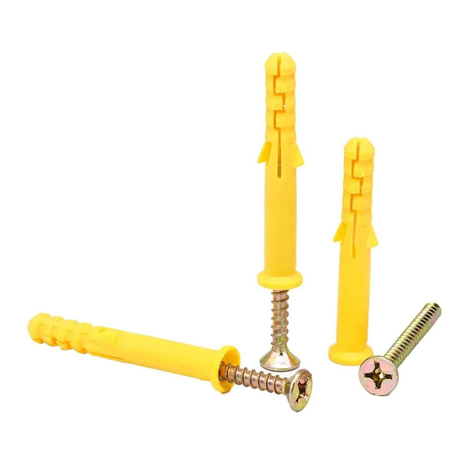 Kit de Tornillos autoperforantes Tornillos de expansión de Acero Inoxidable Puntas Cruzadas Anclajes de Pared y Tornillos para Paneles de Yeso