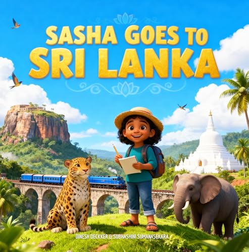 Sasha Goes to Sri Lanka: A Cultural Adventure for Curious Kids 5-13 (Sasha's Adventures Book 2)