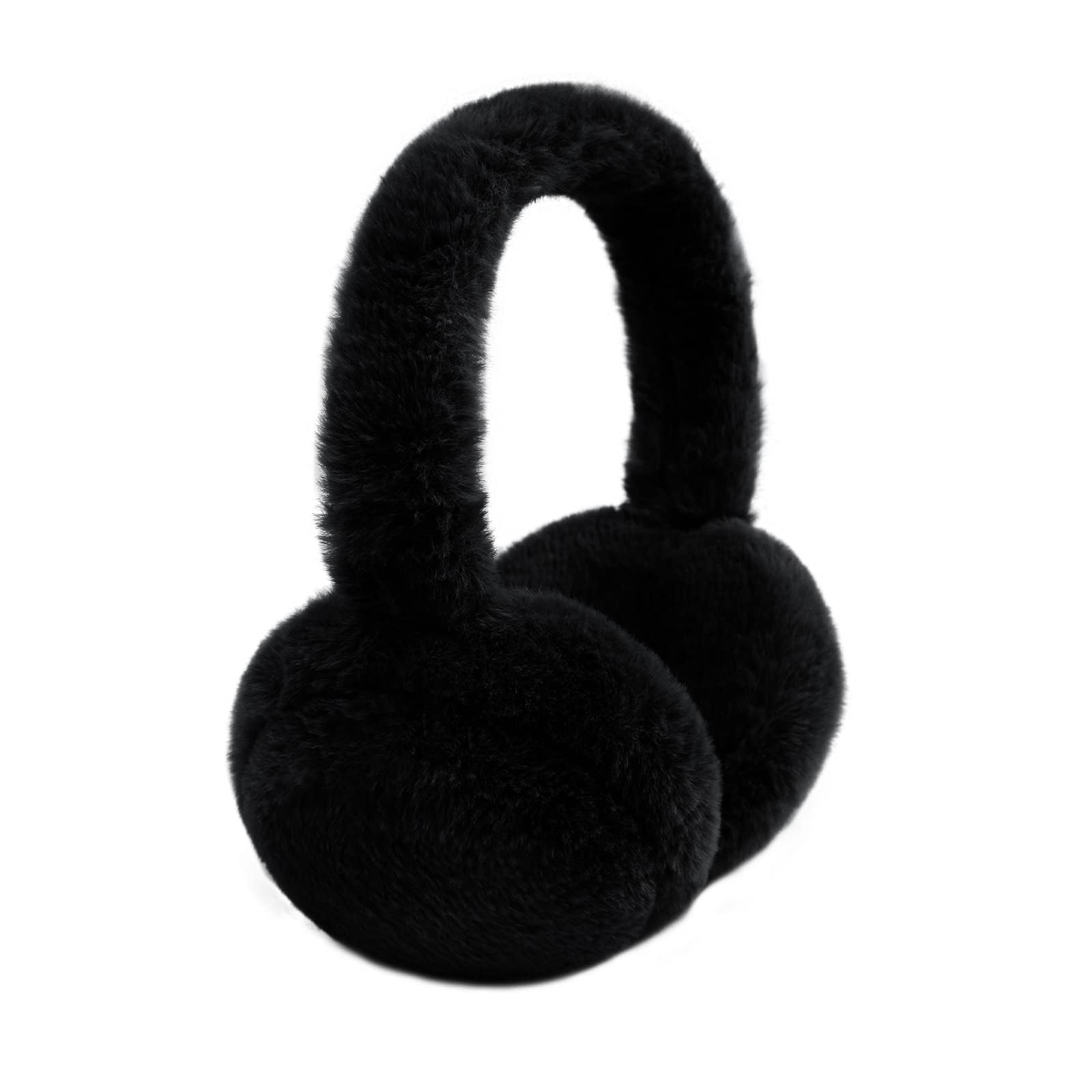 Kids Winter Earmuffs Baby Warm Ear Muff Girls Cute Furry Ear Warmers Boys Foldable Ear Covers for Cold Weather