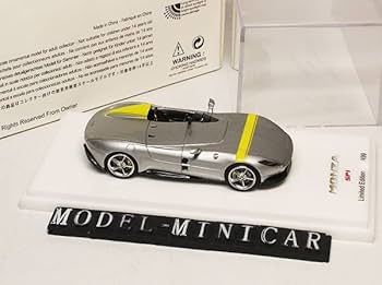 Amazon | 銀！世界限定499台！SPMODEL 1/64 フェラーリ Ferrari Monza