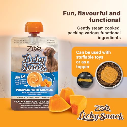 Zoë Licky Snack,Kürbius mit Lachs, 85g