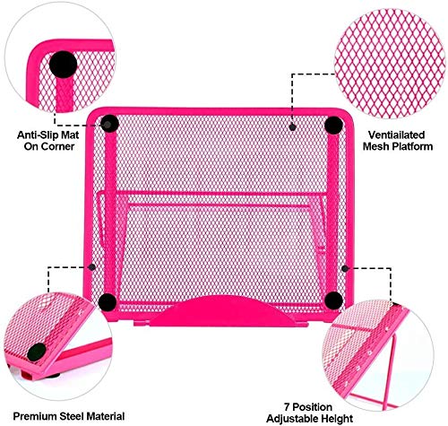 Soporte ajustable multifuncional para laptop y tablet con ventilación miniatura 6