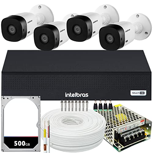 Kit 4 câmeras Intelbras VHL 1220 Full HD Multi HD