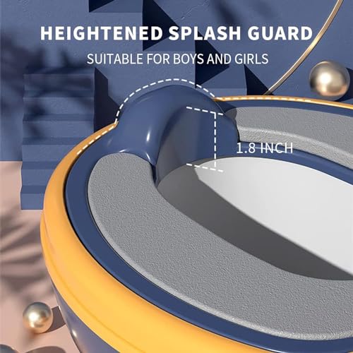 مرحاض تدريب لتعليم استخدام المرحاض من فينيسين، كرسي نونية حقيقي بمقعد ناعم للأطفال الصغار مع وعاء نونية قابل للإزالة وموزع مناديل وفرشاة تنظيف لتدريب الأولاد والبنات