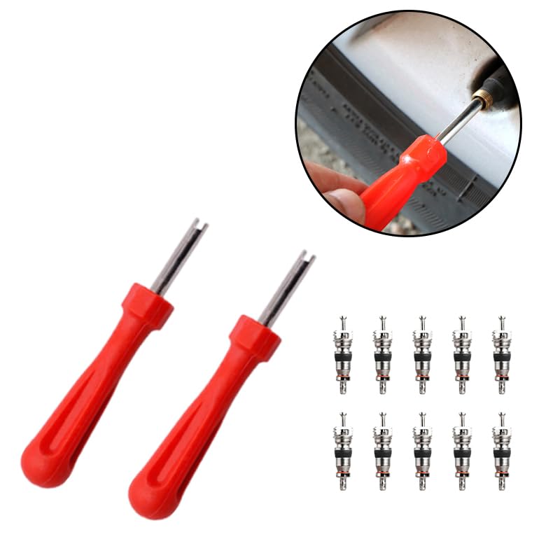 Kit Di Strumenti Di Riparazione, Installazione E Rimozione Dello Stelo Della Valvola Del Pneumatico Per Auto - Foto 10