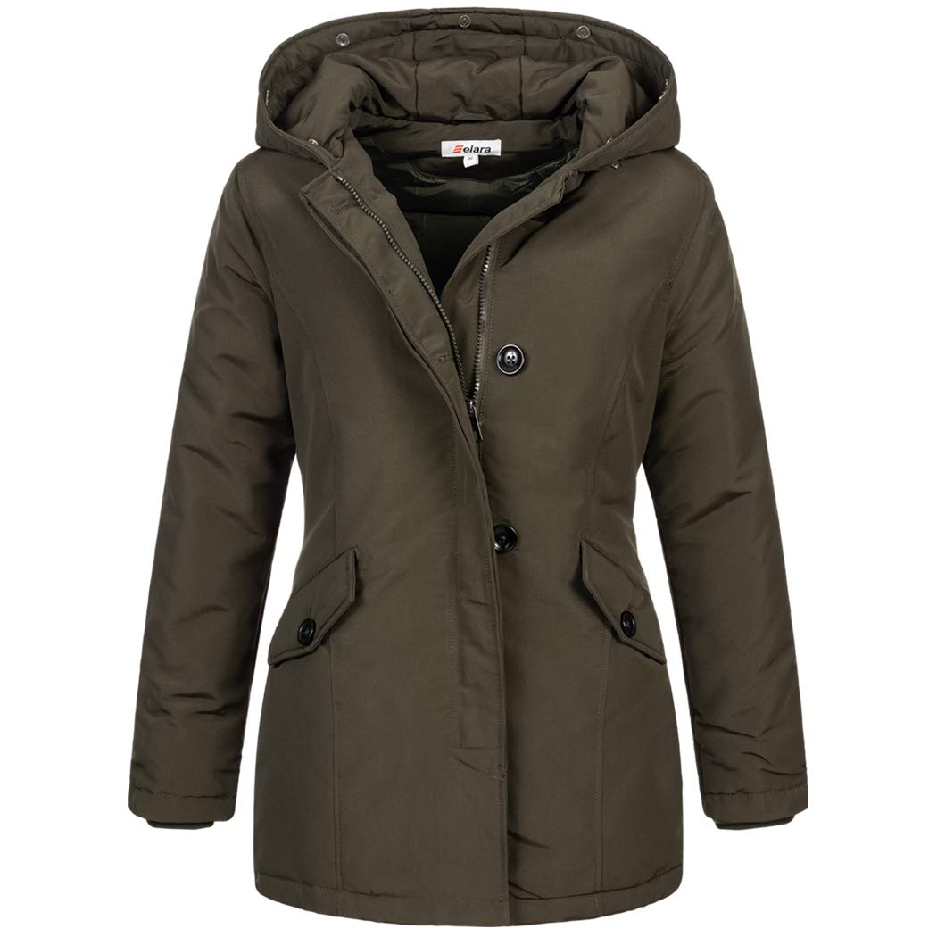 Elara Parka Invernale da Donna Cappotto Chunkyrayan