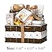 Valentines Day Gifts for Women & Men Spa Gift Basket Luxury Bath and Body Basket Set 17-Piece Coconut Honey Almond Large Luxury Home Spa Kit, Relaxing Self Care Pamper Gifts Birthday Bridal Shower