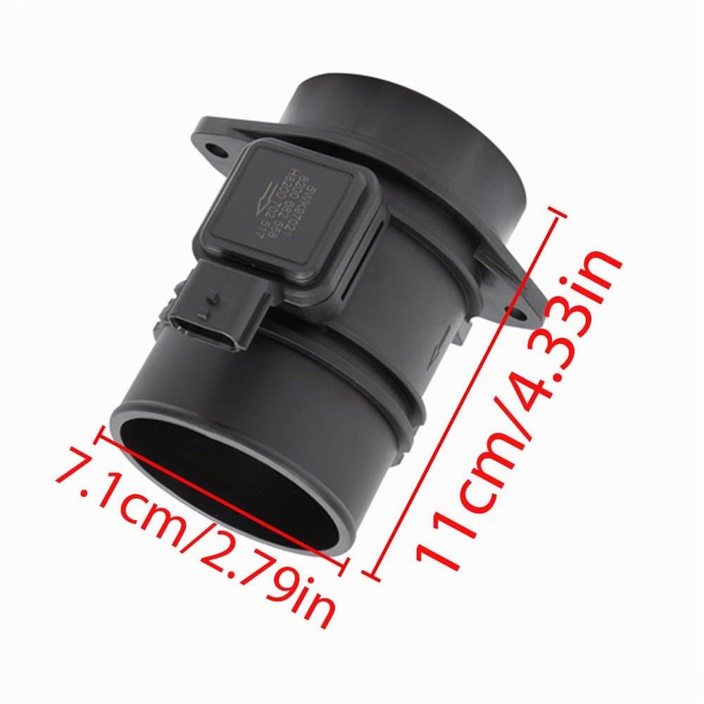 Débitmètre d'air massique Kacepar 8200682558, capteur MAF, compatible avec Dacia Dokker Duster, Nissan Juke, Renault Clio 2013-2022, 1 pièce