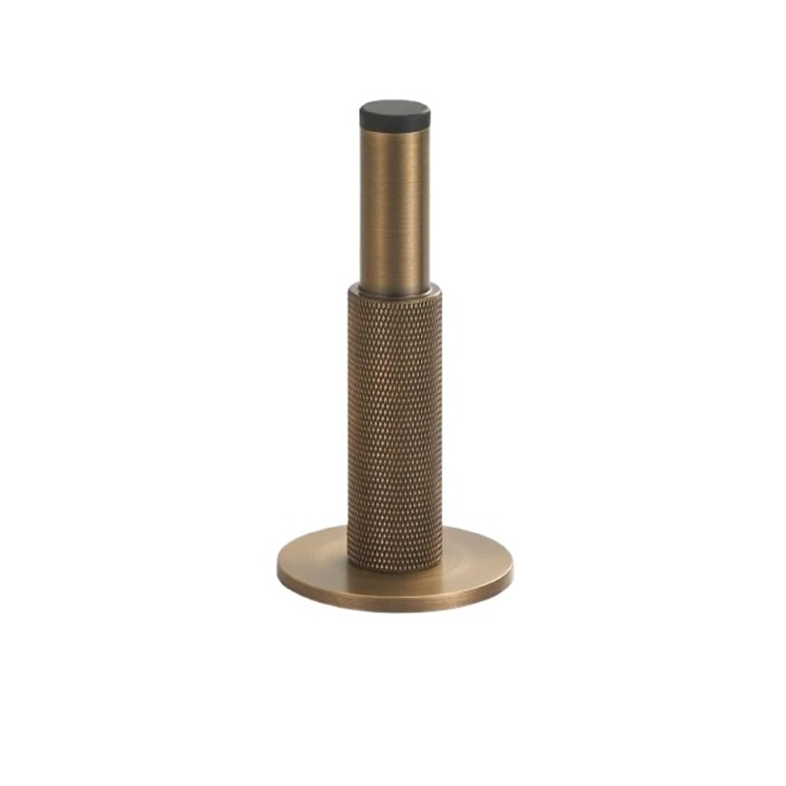 Heavy Duty Brass Knurled Door Stop Bumper