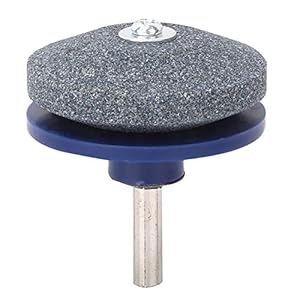 Eujgoov Rasenmäher-Schärfer E79 Schleifstein 2,1 Zoll