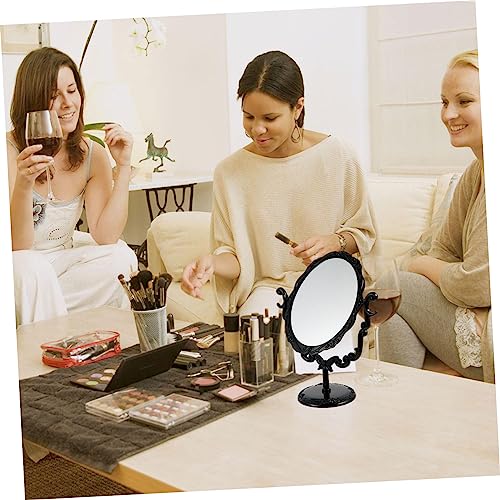 Espejo Vintage de Mesa Healeved Negro Rotatorio miniatura 2