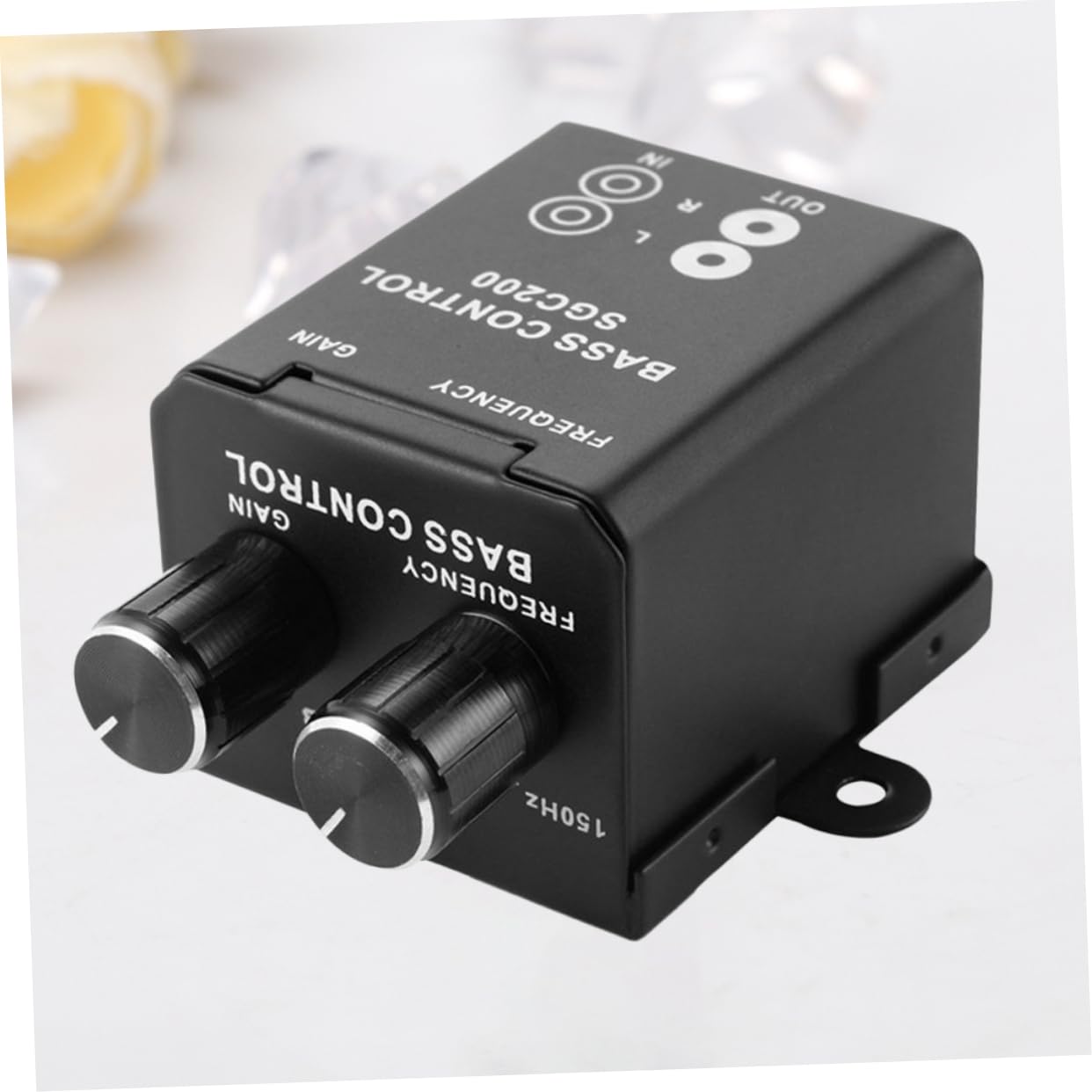 Ciieeo Practical Car Stereo Amplifier Knob Bass Knob Remote Level Control for Car Audio