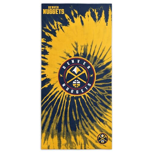 Northwest NBA Denver Nuggets Beach Towel 30" x 60", Psychedelic