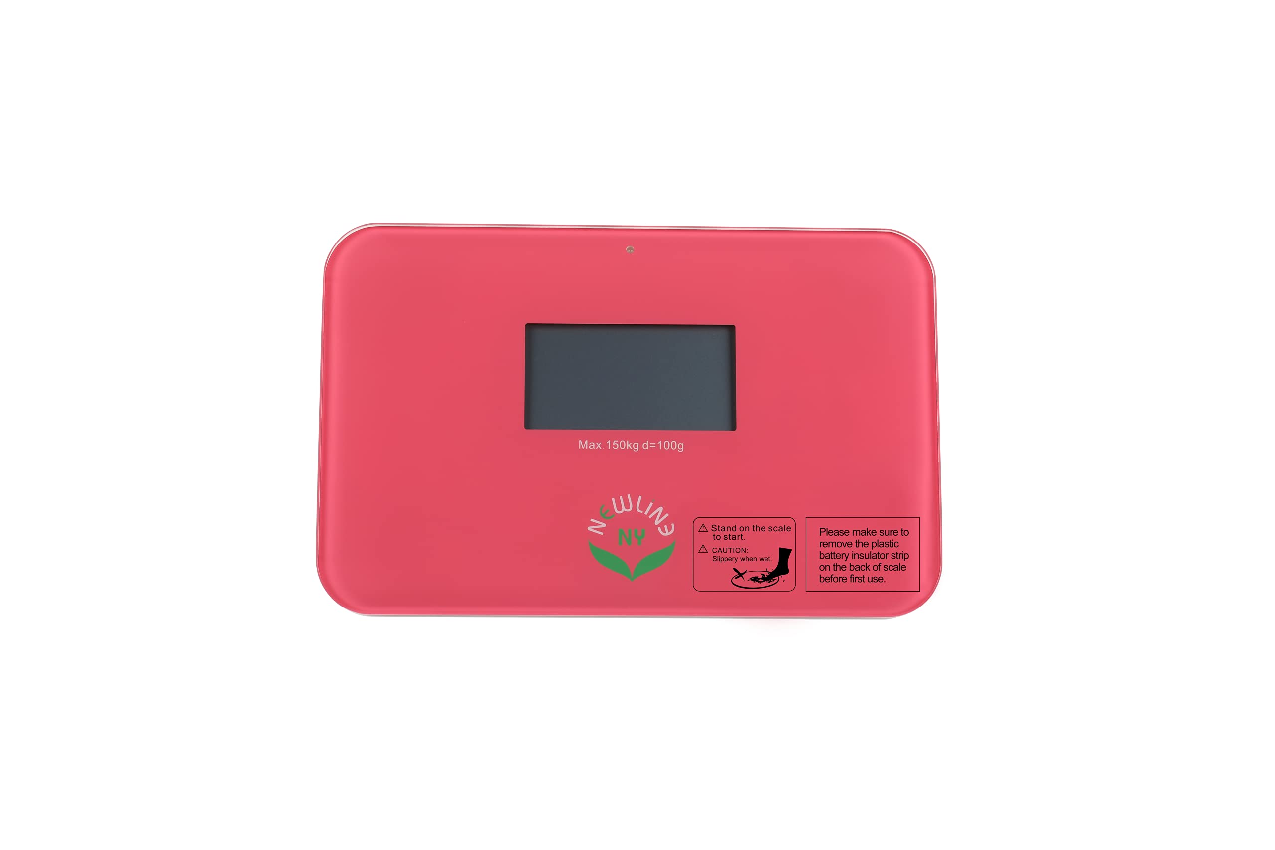 NewlineNY Auto Step On Super Mini Travel Bathroom Scale Strawberry Ice SBB0638SI
