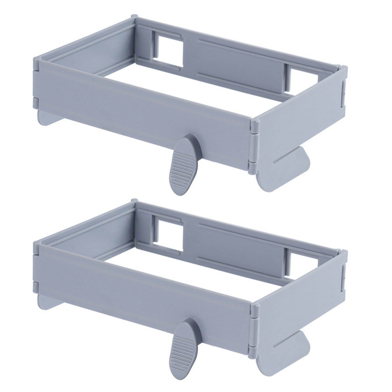 APGLSXY Foldable Space Saving Trash Holders Simple Assembly for Kitchen Stable Bathroom Garbage