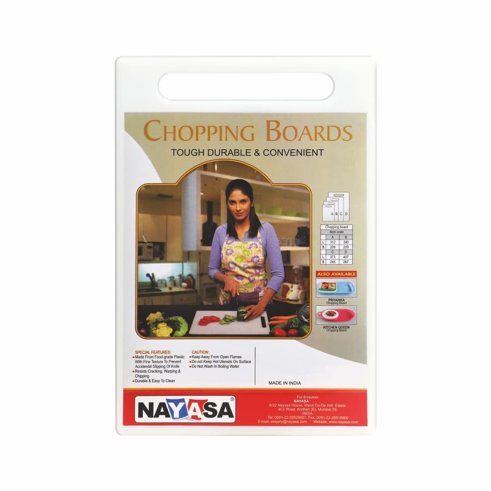 NAYASA Chopping Board NO.2 White