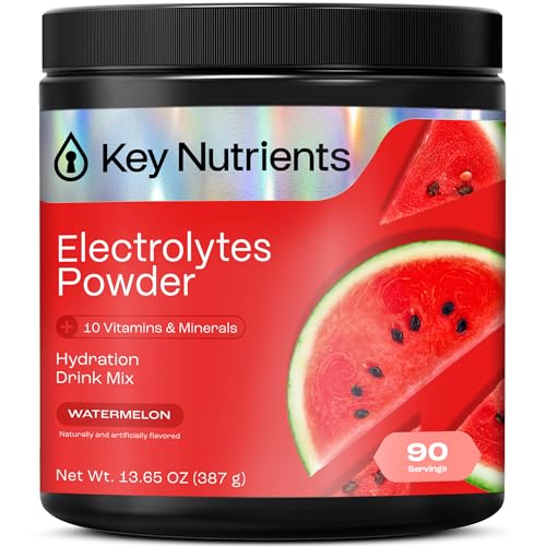 KEY NUTRIENTS Multivitamin Electrolytes Powder No Sugar for Recovery -