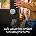 August Home, Silver Wi-Fi Connected Smart Keyless Entry Door Lock, Electronic Door Lock Fits Your Existing Deadbolt in Minutes, ‎ ‎AUG-SL05-M01-S01