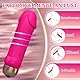 Vibrator Vibration für Frauen Sex Spielzeug für Die Frau Paare Mini Vibratorensets für Frauen Klitoris Leise - 10 Vibrationsmodi Starke Massagestab Vibratoren (Rose)
