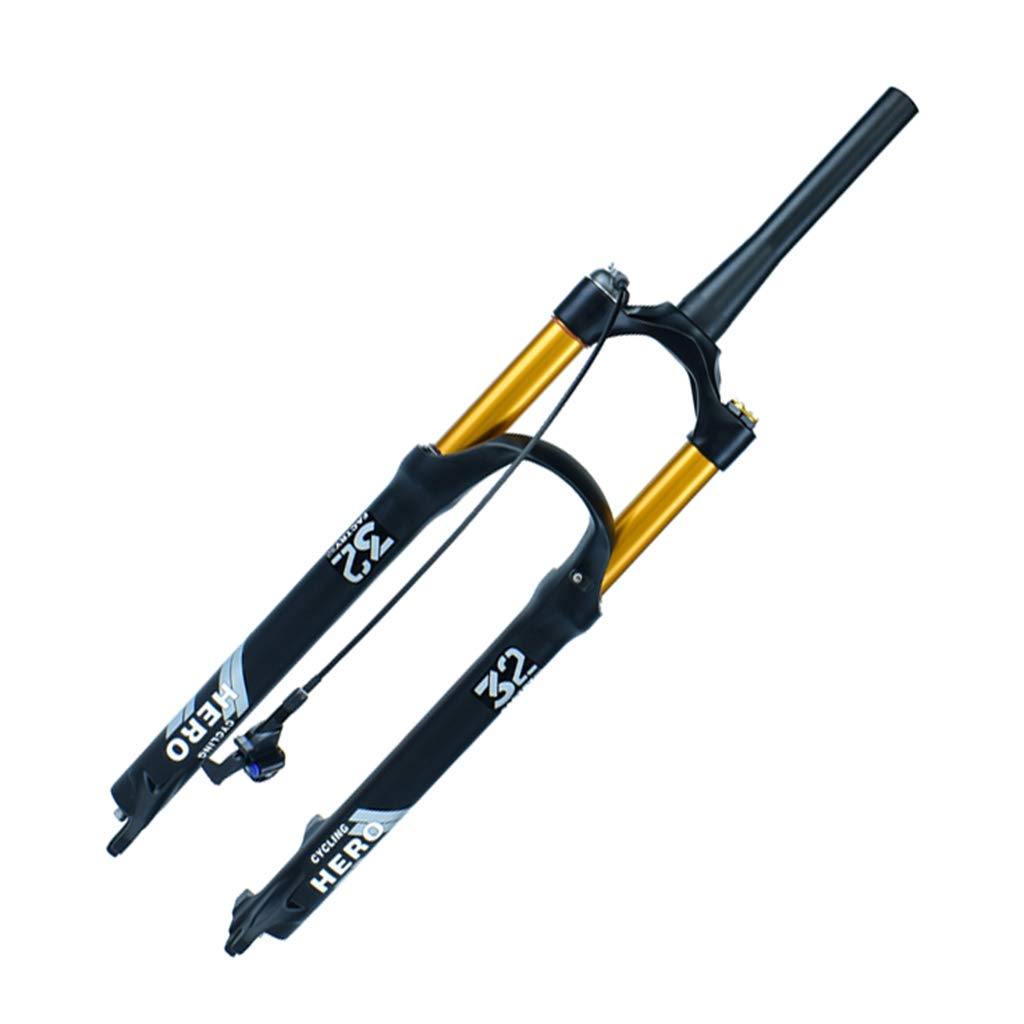 Amazon.com: MTB Suspension Fork, Axis 9x100mm QR 1-1/8